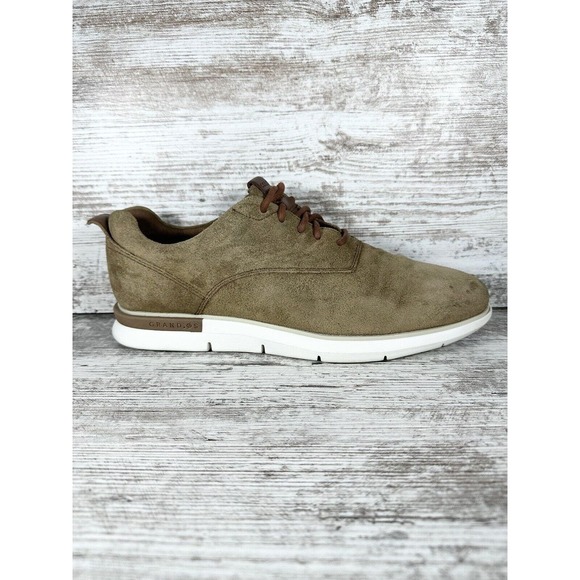 Men’s Cole Haan Grand Horizon Oxford II Brown Suede Shoes Sz 11M - Picture 2 of 9